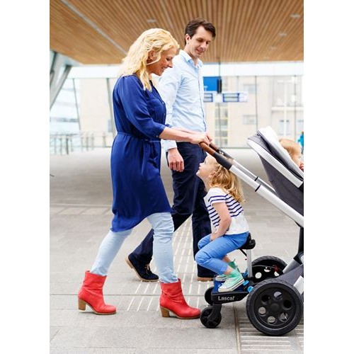 Lascal Buggy Board Maxi + Buggy Board Saddle + FREE Delivery (Black + Red / Black + Blue + Blue/ Black + Grey)